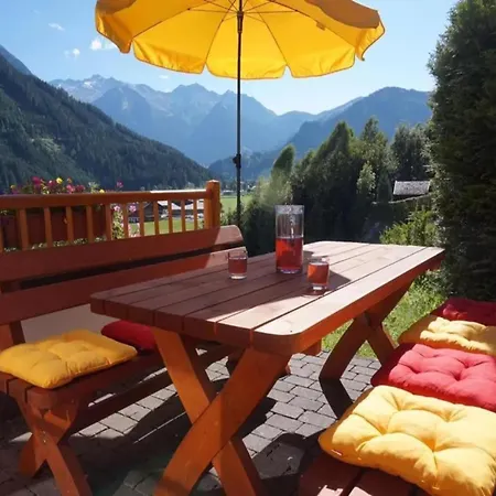 Scenic Valley In Austria Nyaraló Wald im Pinzgau